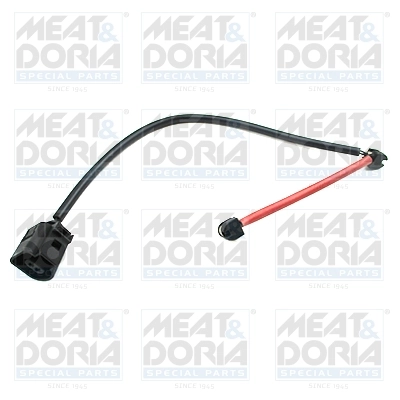 Warning Contact, brake pad wear